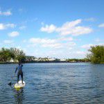 Ms Traveling Pants Tries Paddleboarding