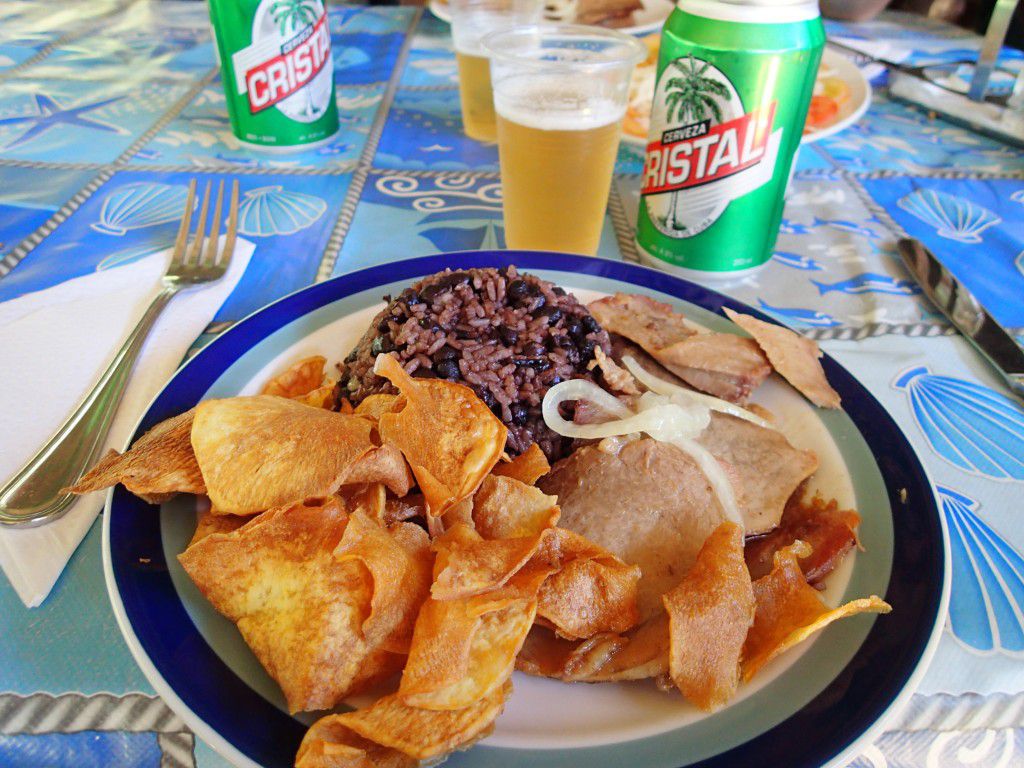 Cuban_Food_Pork_Rice_Beans_Yuca_and_Cold_Crystal