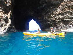 Open Ceiling Cave Na Pali Kauai