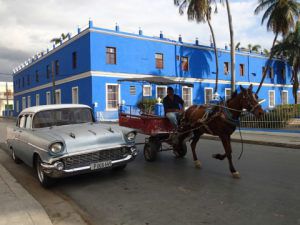 Cuba_Travel_Cienfuegos_Old_Car_Horse_Drawn_Cart_by_Heidi_Siefkas
